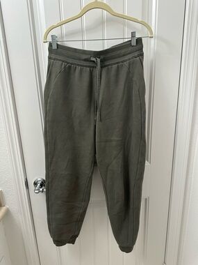 Lululemon Align High Rise Jogger Regular Length Olive Green Joggers